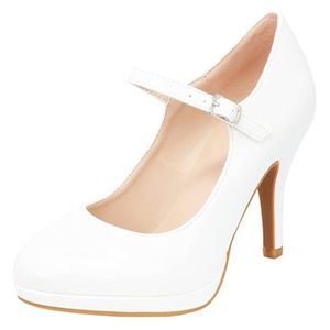 Cambridge Select Mary Jane Patent Leather Pump
